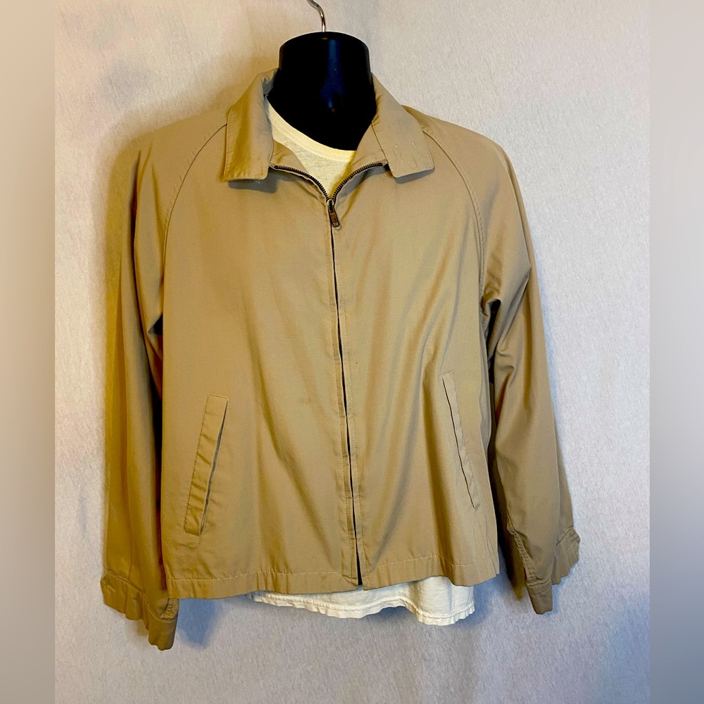 London Fog Light Weight Zip-Up Jacket Size 40 Reg.